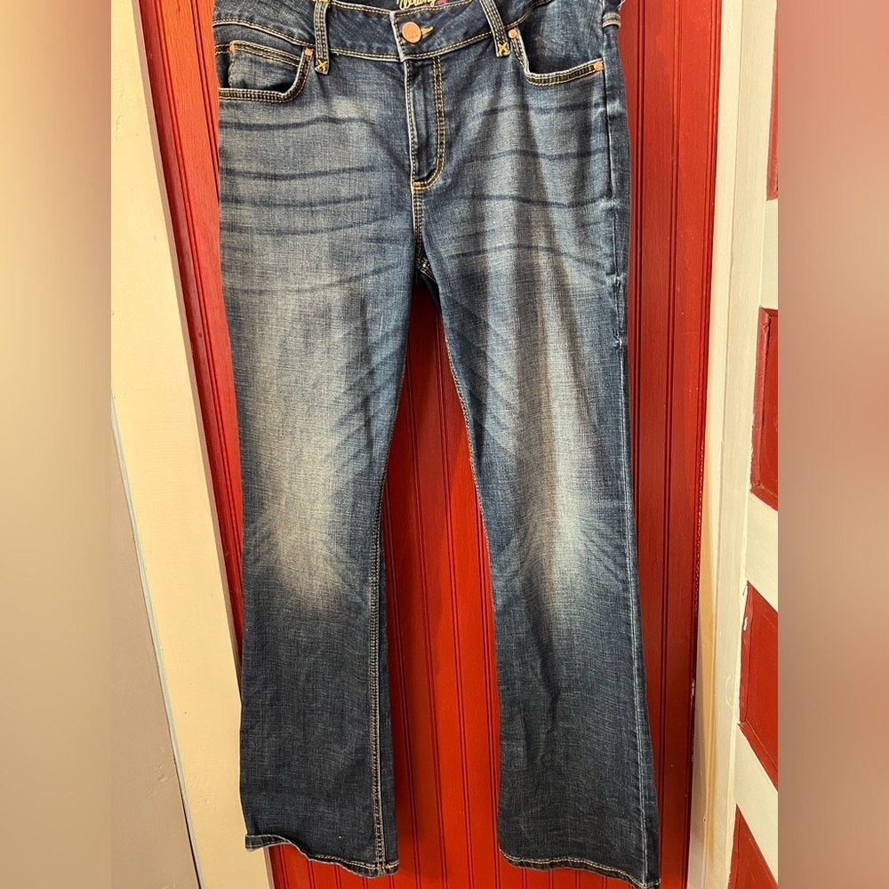 Wrangler Bootcut Jeans 13/34 - Picture 3 of 8
